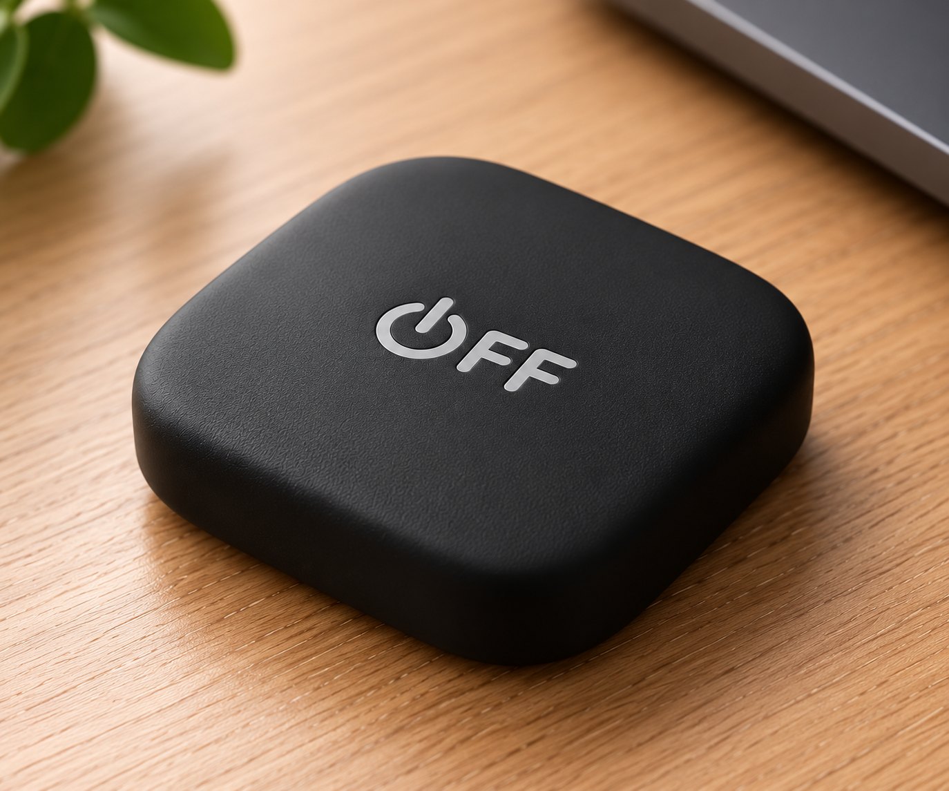 OFF device on a desk